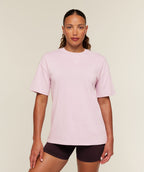 [LIMITLESS_COLOR:HAZE PINK] GYMSHARK Power Oversized T-Shirt — HAZE PINK — vista oficial 2
