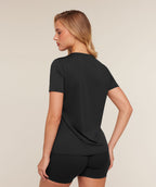 [LIMITLESS_COLOR:BLACK] GYMSHARK Training T-Shirt — BLACK — vista oficial 2