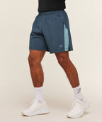 [LIMITLESS_COLOR:STEALTH BLUE/STORM BLUE] GYMSHARK Sport  7" Shorts — STEALTH BLUE/STORM BLUE — vista oficial 1