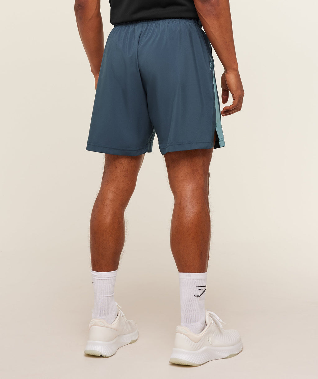 [LIMITLESS_COLOR:STEALTH BLUE/STORM BLUE] GYMSHARK Sport  7" Shorts — STEALTH BLUE/STORM BLUE — vista oficial 3