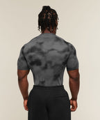 [LIMITLESS_COLOR:DARK GREY] GYMSHARK Element Baselayer T-Shirt — DARK GREY — vista oficial 2