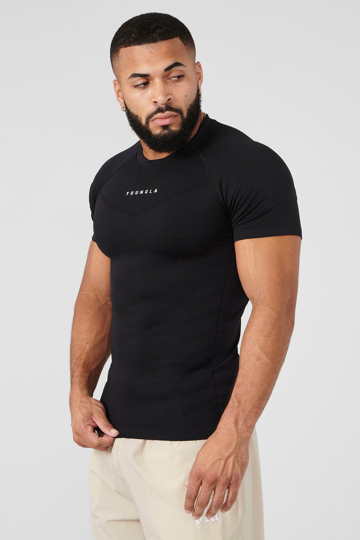 475 SUPERVILLAIN COMPRESSION TEES - BLACK