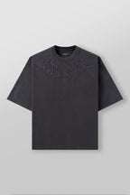 [LIMITLESS_COLOR:CHARCOAL WASH] YOUNGLA 4106 - Dark Wave Tees — CHARCOAL WASH — vista oficial 1