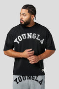 [LIMITLESS_COLOR:BLACK WASH] YOUNGLA 4239 - Arc Collection - Tees — BLACK WASH — vista oficial 1