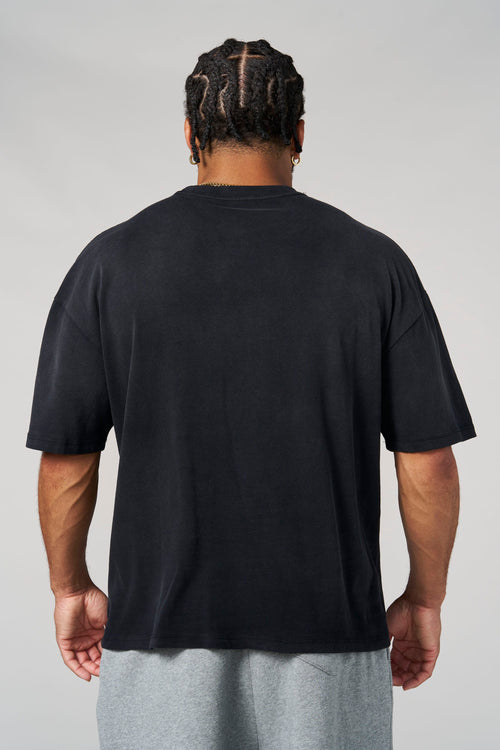 [LIMITLESS_COLOR:BLACK WASH] YOUNGLA 4239 - Arc Collection - Tees — BLACK WASH — vista oficial 2