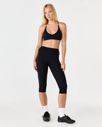 [LIMITLESS_COLOR:BLACK] CSB Form Invisible Scrunch Capri Leggings — BLACK — vista oficial 1