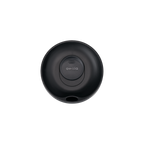 [LIMITLESS_COLOR:VERY, VERY DARK] Owala SmoothSip Slider 12 oz — VERY, VERY DARK — Vista de tapa desde arriba, enlazada por la galería de 12 oz; no muestra un cuerpo de 20 oz