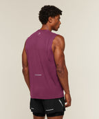 [LIMITLESS_COLOR:STRENGTH PINK] GYMSHARK Running Boxy Tank — STRENGTH PINK — vista 2